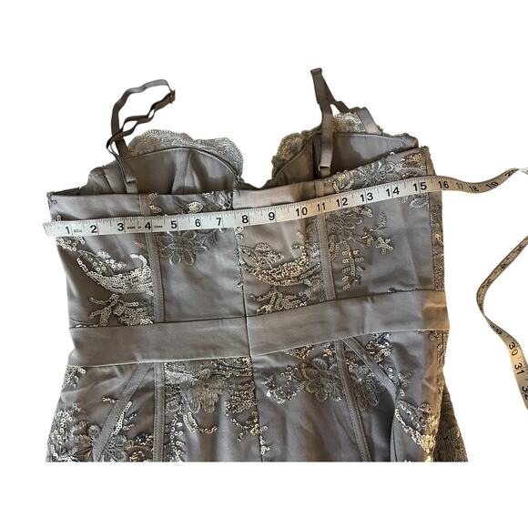 Medium NBD Floral Lace Mini Dress - Picture 10 of 13